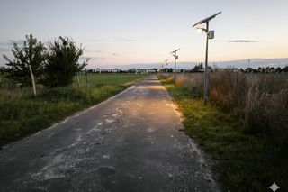 Leszno testuje solarne lampy. Ul. Antonińska na Gronowie zyska nowe oświetlenie