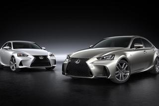 Lexus IS po liftingu: sedan oficjalnie po zmianach