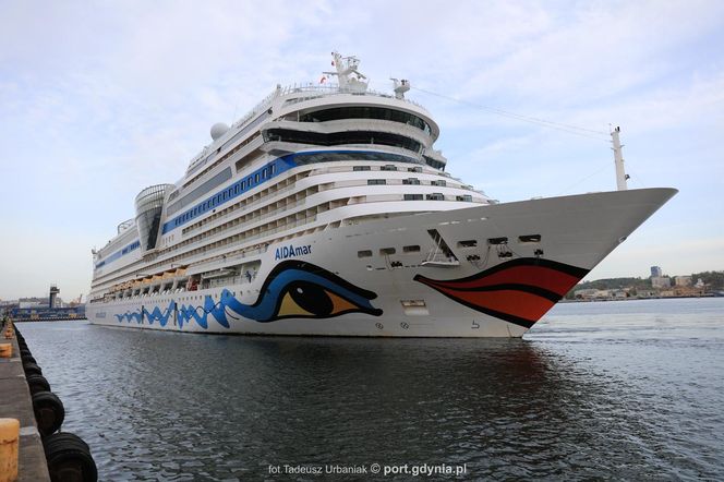Gdynia wita AIDAmar! Sezon wycieczkowców 2025 rozpoczęty – zobacz zdjęcia!