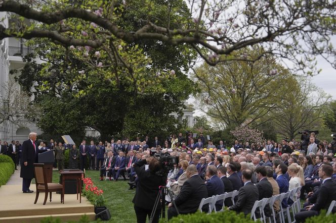 Trump ogłosił kolosalne cła. Tak ostro jeszcze nie było! "To bomba wymierzona w świat"