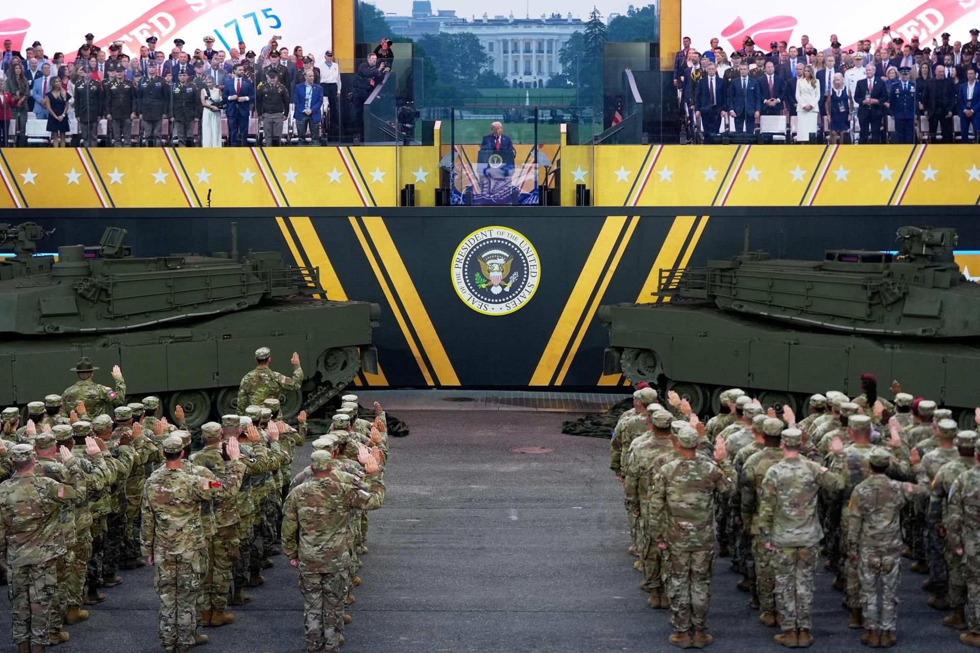 Parada wojskowa w USA