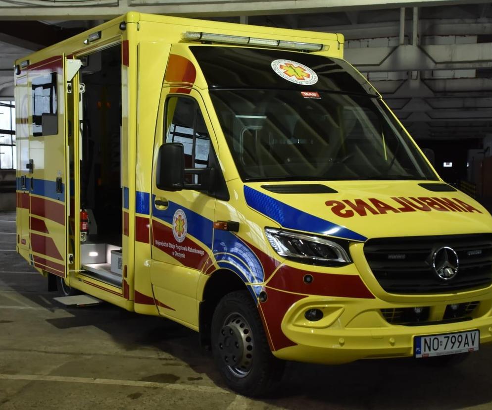 Nowoczesny ambulans do przewożenia noworodków w Olsztynie. Trafił do stacji pogotowia ratunkowego