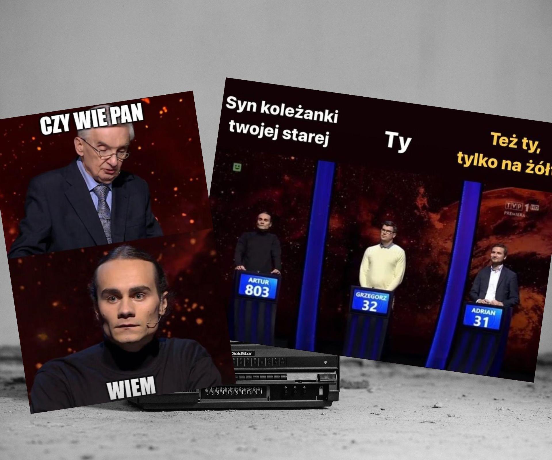 Artur Baranowski Najlepsze MEMY Z Rekordzist Programu Jeden Z 