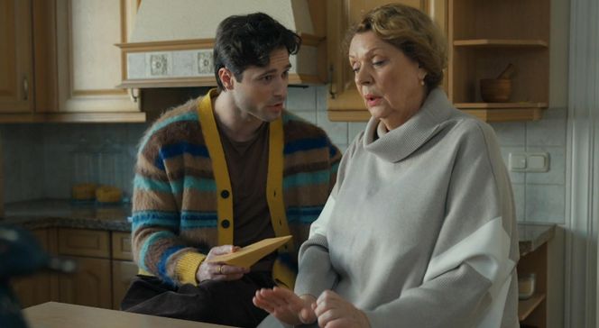 Barwy szczęścia odc. 3204. Józefina Rawiczowa (Elżbieta Jarosik), Cezary (Marcel Opaliński)