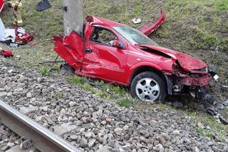 Raciborowice. Śmiertelny wypadek na przejeździe kolejowym [ZDJĘCIA].