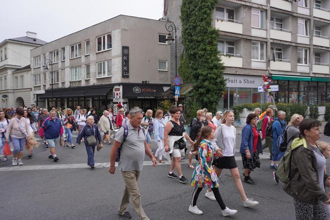 313. Warszawska Pielgrzymka Piesza na Jasną Górę - wymarsz z Warszawy