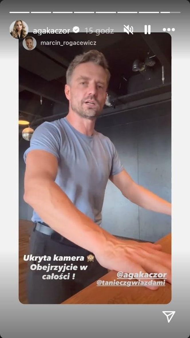 Agnieszka Kaczorowska dumna jak nigdy. Rogacewicz? Mokry od góry do dołu!