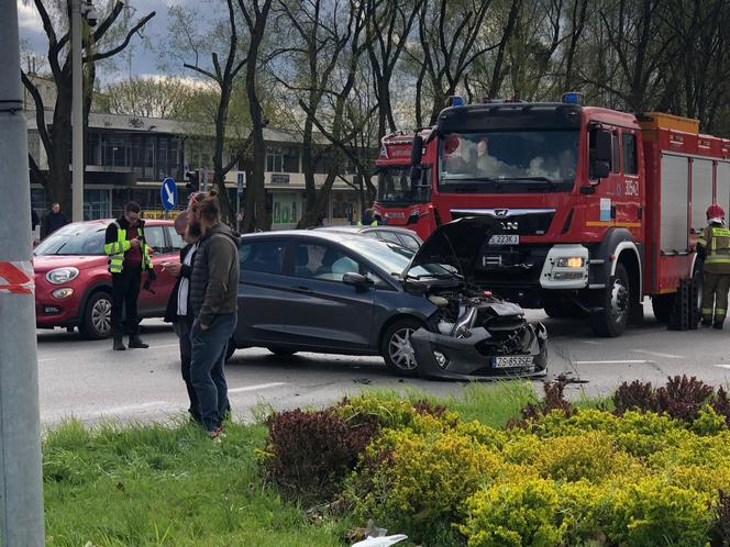 Wypadek na ul. Obotryckiej w Szczecinie