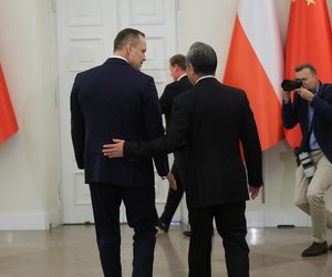 Chiński minister Wang Yi w Warszawie