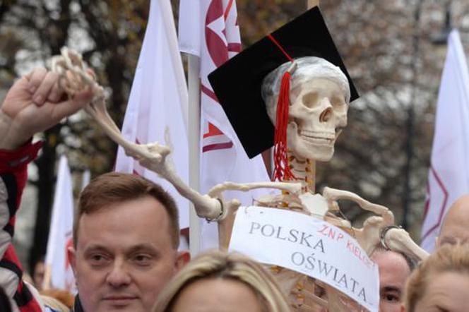 Nauczyciele będą protestować w stolicy