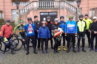 3 grupy świętowały w Iławie 11 listopada na rowerach