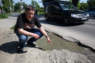 Dziurawa ulica Białołęcka