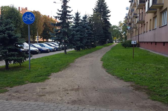 Ścieżka rowerowa wzdłuż ul. Dąbrowskiego będzie utwardzona