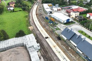 Remont linii Żywiec - Sucha Beskidzka