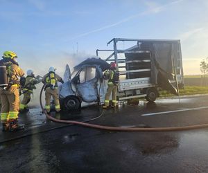 Pożar busa 