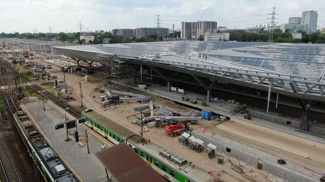 Tak zmienia się dworzec PKP Warszawa Zachodnia
