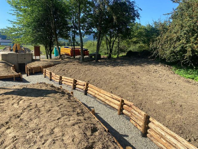 Skansen fortyfikacji polowych w Barcicach 