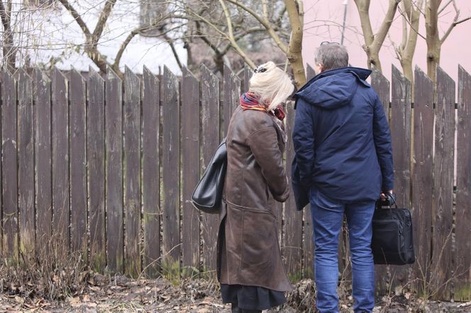 Sylwia Wysocka z komornikiem do bylego