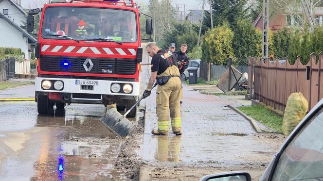 Pawłosiów po powodzi.
