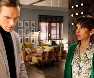 M jak miłość odc. 1865. Olek (Maurycy Popiel), Aneta (Ilona Janyst)