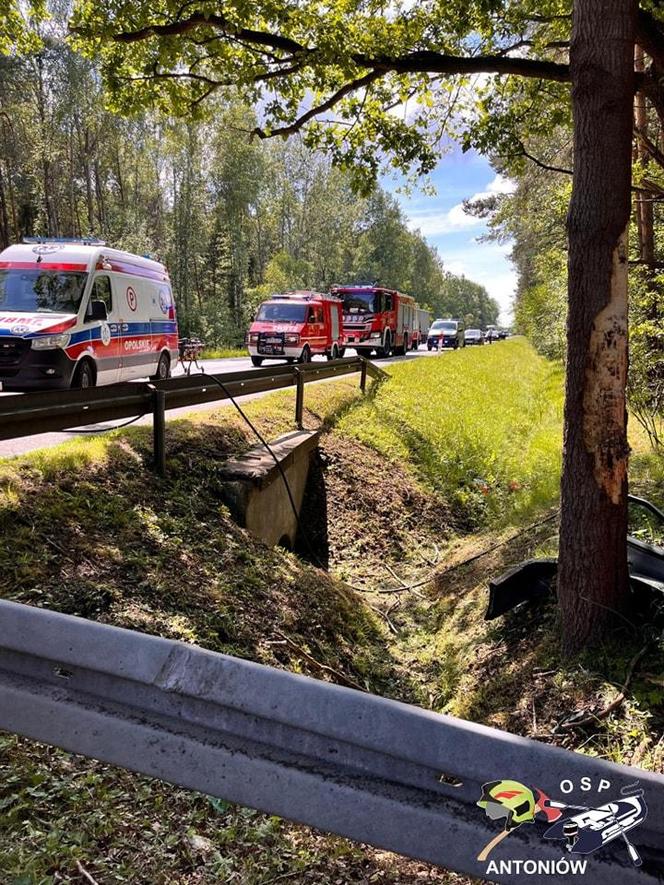 Tragiczny wypadek na DK46 w Ozimku