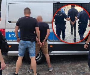 Zaatakowali gazem i nożem. Później okradli. Bandyci szybko wpadli w ręce policji
