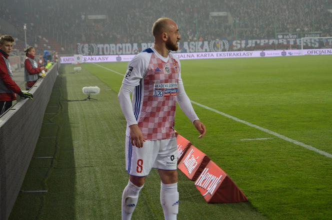 Górnik Zabrze - Cracovia: Gol Cabrery daje gościom 3 punkty [ZDJĘCIA KIBICÓW]