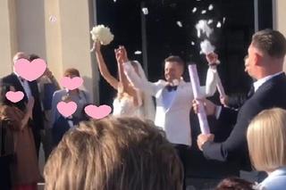 Rafał Mroczek (Paweł z M jak miłość) wziął ślub z Magdaleną Czech