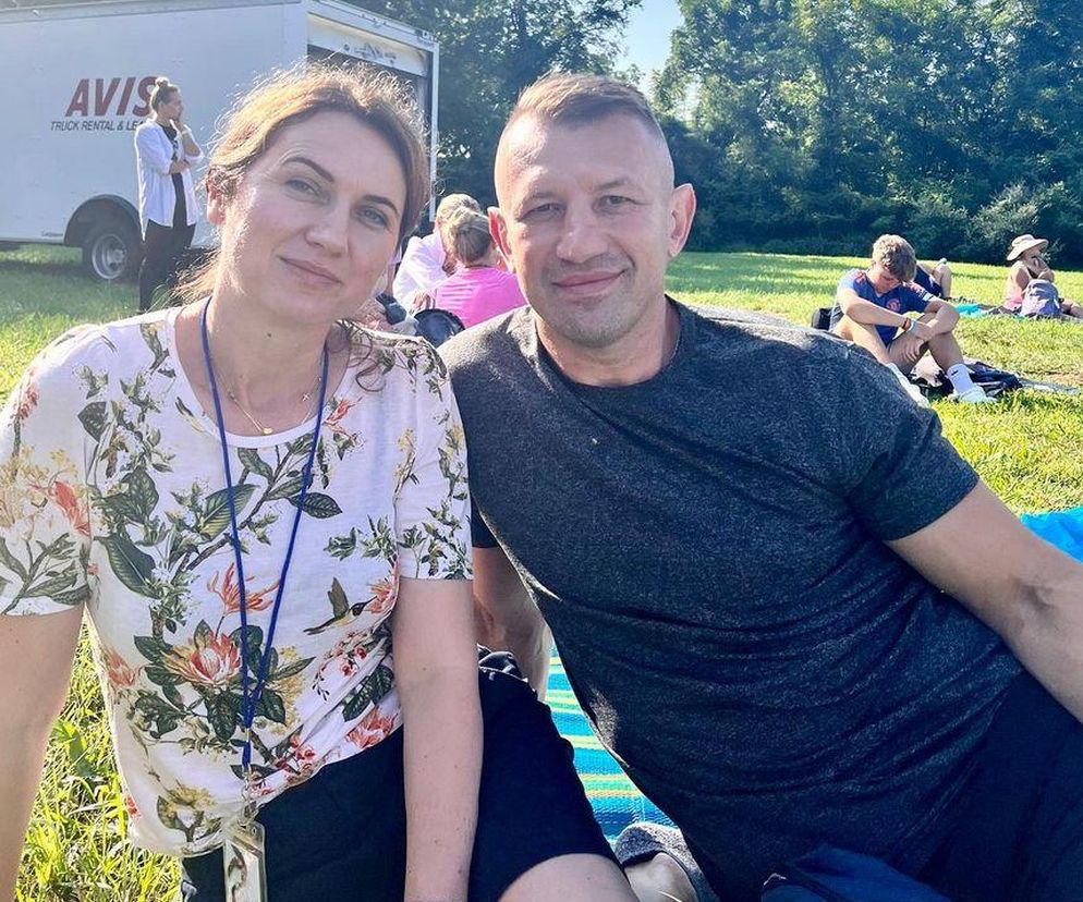 Dorota Adamek i Tomasz Adamek