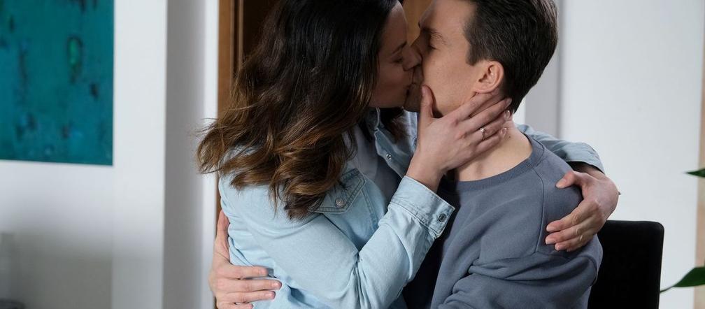 M jak miłość odc. 1676: Kasia Stawska (Paulina Lasota), Jakub Karski (Krzysztof Kwiatkowski)