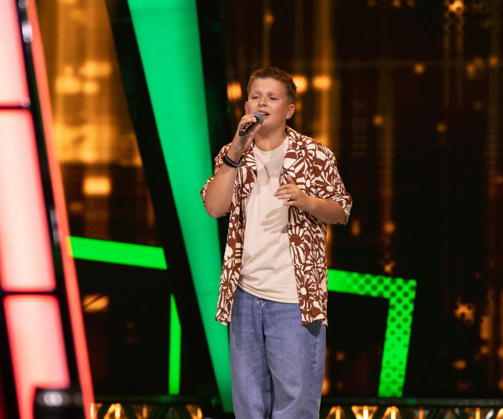 Marcel Kózka wzruszył trenerów The Voice Kids! 