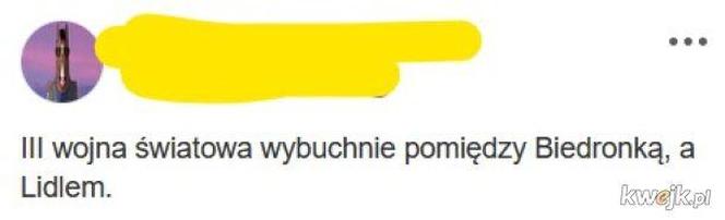 Zacięta walka Biedronki i Lidla trwa. Memy o dyskontach zalały internet. Pękniesz ze śmiechu!