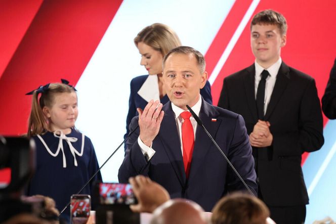 Sztab wyborczy Karola Nawrockiego w Warszawie