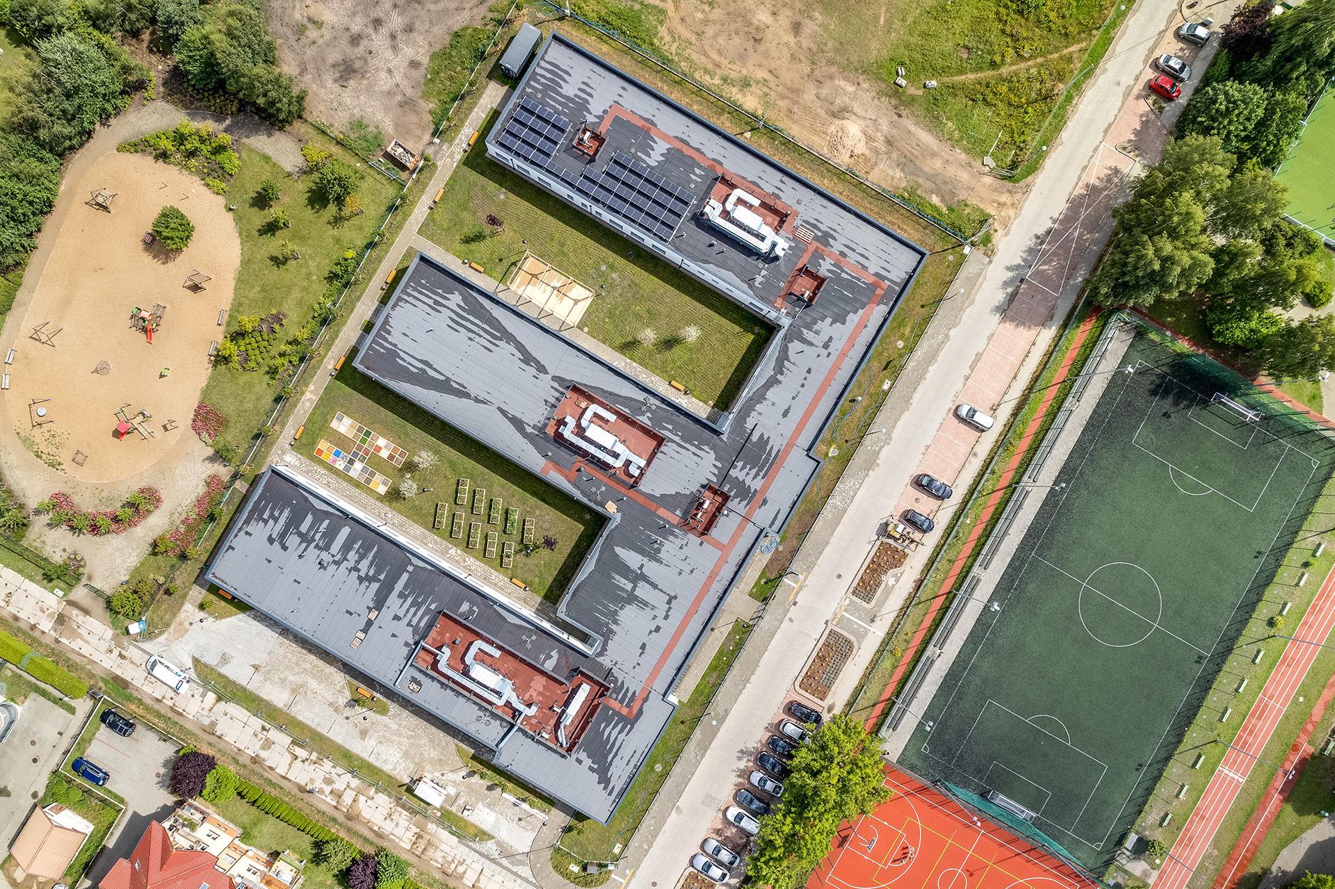 Nowy budynek Zespołu Szkół Ogólnokształcących nr 2 w Gdańsku