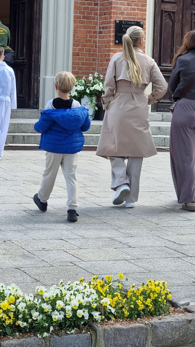 Marcin Mroczek na białym tygodniu komunijnym