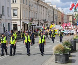 Marsz dla Palestyny przeszedł w niedzielę, 17 sierpnia ulicami Warszawy