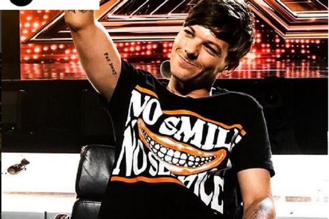 Louis Tomlinson jako juror X Factor