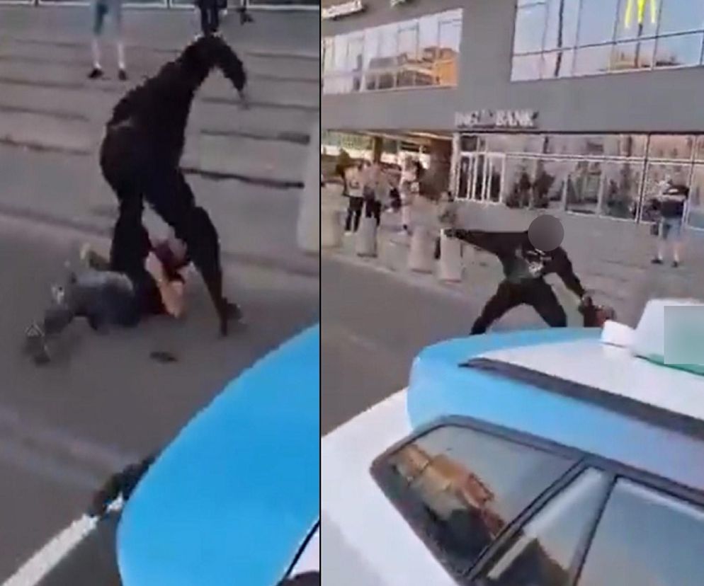Brutalna bójka na Dworcu Centralnym w Warszawie. Wszystko widać na nagraniu