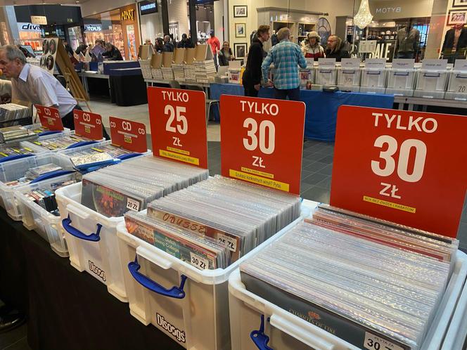 Giełda winyli, płyt CD i kaset w Olsztynie - Pierwsza edycja w Galerii Warmińskiej