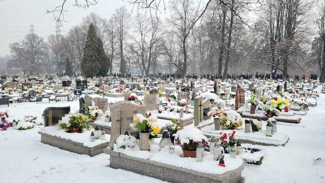 Pogrzeb górnika z kopalni Bielszowice