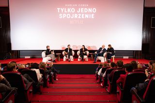 Pisarz spotkał się z fanami w warszawskiej Kinotece.