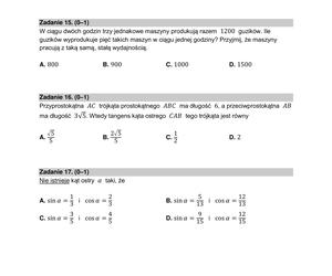 Matura matematyka 2022 - arkusz CKE POPRAWKA