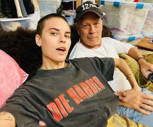 Bruce Willis z córką