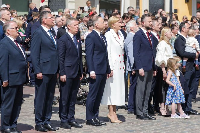 Agata Duda w bieli 