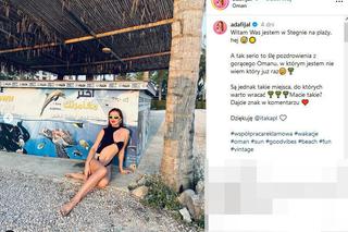 47-letnia Ada Fijał pręży ciało w Omanie