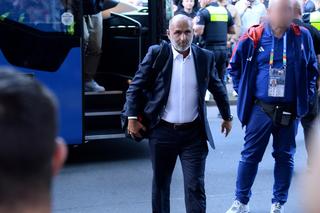 Przyjazd piłkarzy do hotelu