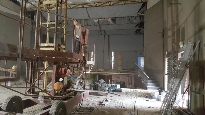 W Zamojskim Domu Kultury trwają prace remontowe
