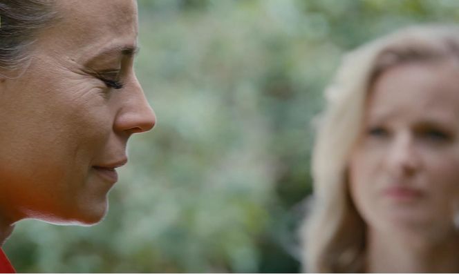 M jak miłość odc. 1881. Magda (Anna Mucha), Julia (Marta Chodorowska)