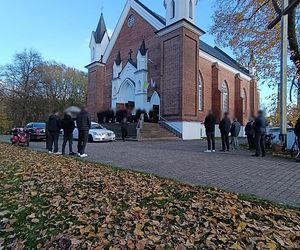 Pogrzeb 17-letniego Łukasza z Woli Osowińskiej