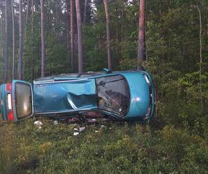 Wypadek na drodze Starachowice - Tychów. 6-letni chłopiec zabrany śmigłowcem do szpitala